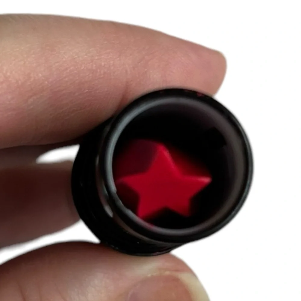 3 Charming Eyes Star Shaped Lipstick Set of 2 Pink/Red Pink K-Beauty Kawaii NWT
